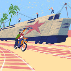 Wrong Side of the Tracks (Fine Art Print-Poster)
