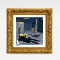 Roscoe Street Station (Fine Art Print-Poster)