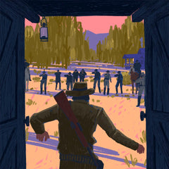 John's death (Fine Art Print-Poster)