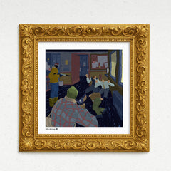 Bank Heist (Fine Art Print-Poster)